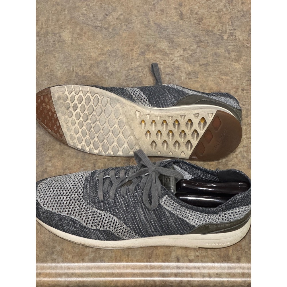 Cole Haan GrandPro Knit Oxfords Mens 11M Gray Stitchlite Casual Sneakers